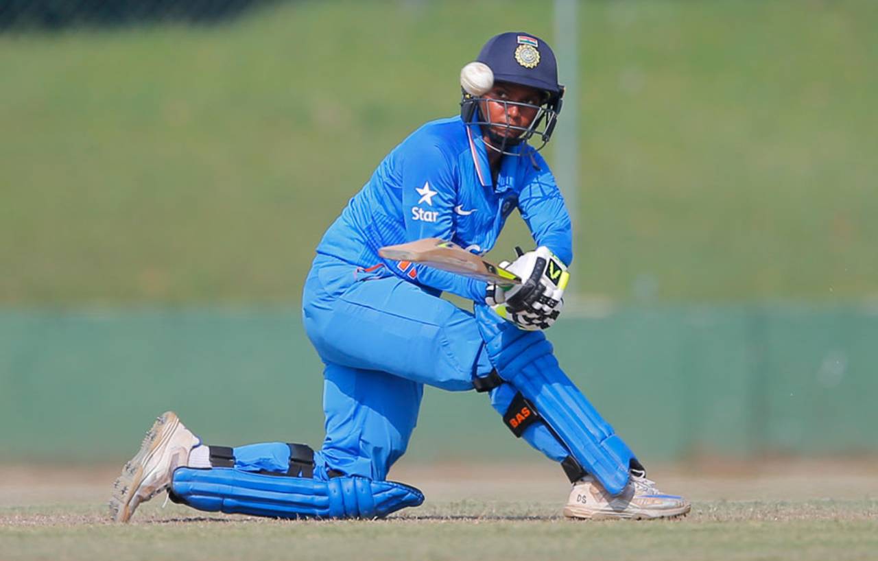 Deepti Sharma revealed she had spent the last few months working on stepping out of the crease and disturbing the bowler's lengths&nbsp;&nbsp;&bull;&nbsp;&nbsp;Associated Press