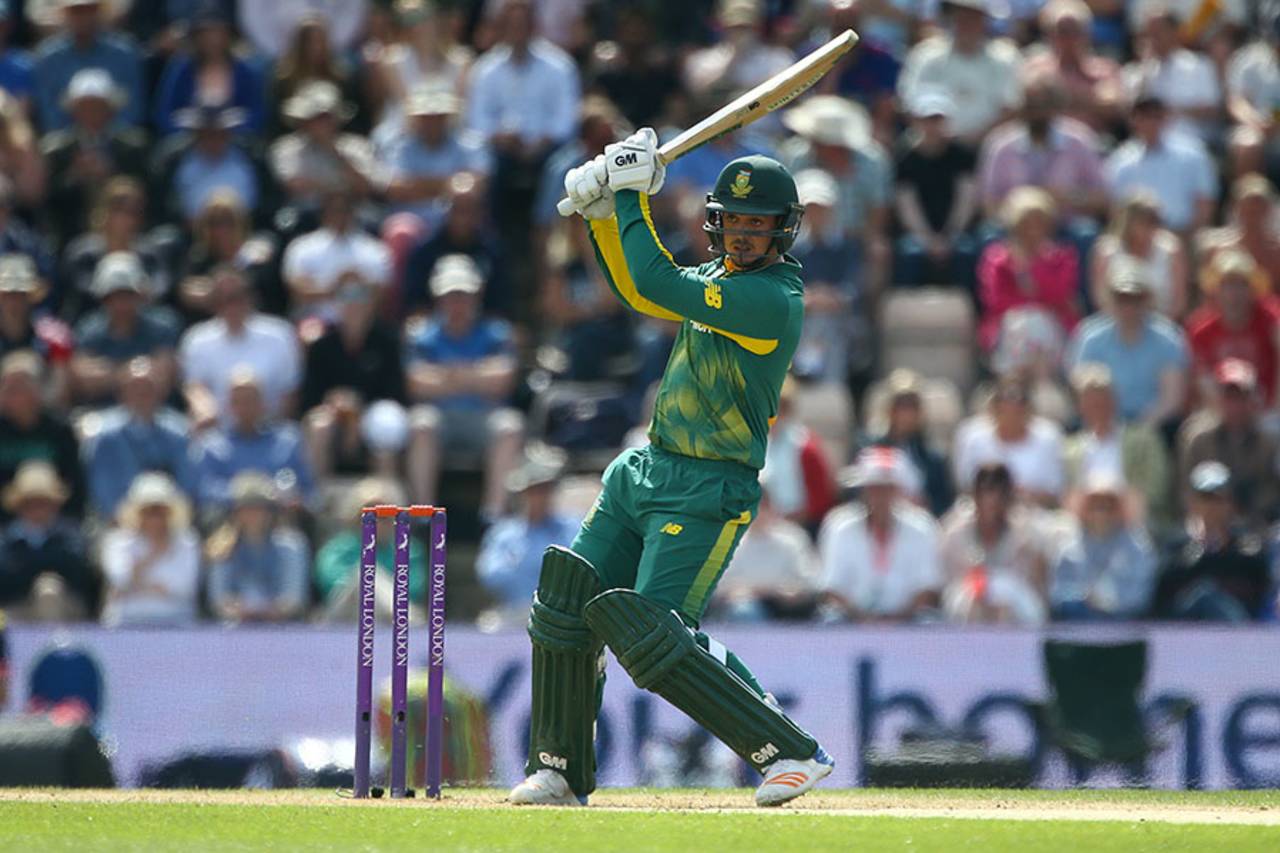 Quinton de Kock is South Africa's talisman at the top of the order&nbsp;&nbsp;&bull;&nbsp;&nbsp;Getty Images