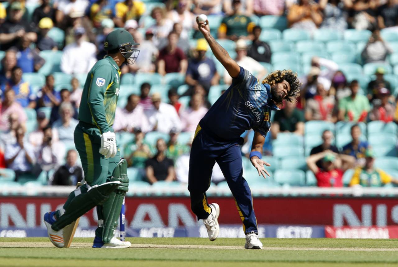 Lasith Malinga's figures may not show it, but South Africa's batsmen played him with watchful eye&nbsp;&nbsp;&bull;&nbsp;&nbsp;AFP