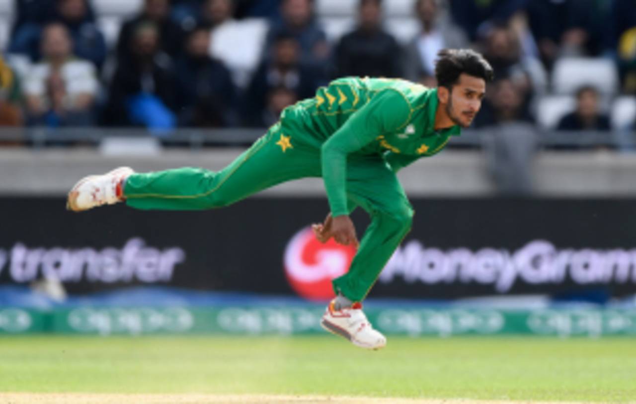 Hasan Ali claimed his sixth three-wicket haul in 18 ODIs&nbsp;&nbsp;&bull;&nbsp;&nbsp;Getty Images