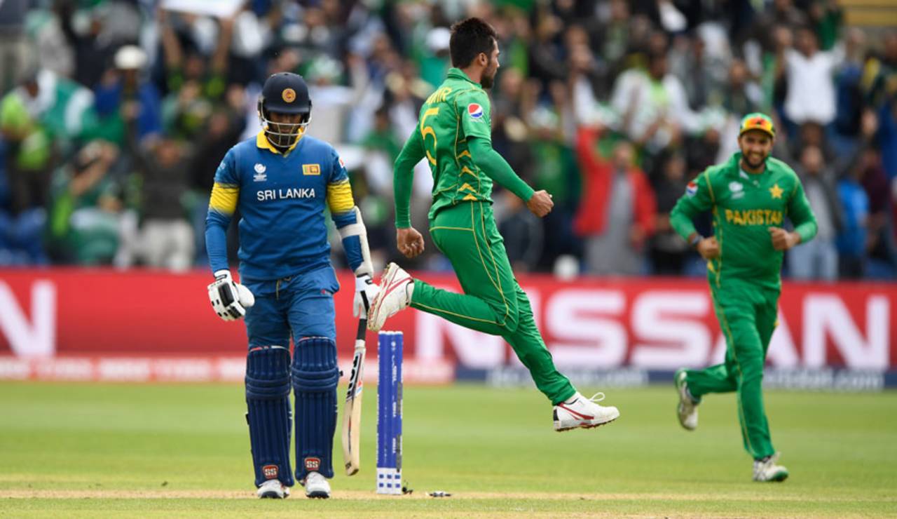 A back spasm had ruled Mohammad Amir out of the semi-final against England&nbsp;&nbsp;&bull;&nbsp;&nbsp;Getty Images