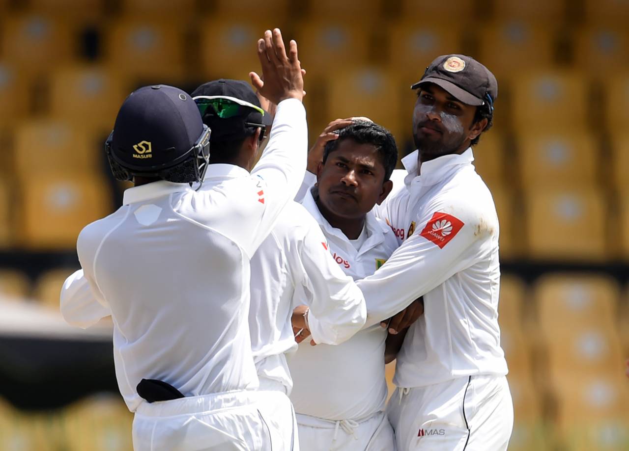 Rangana Herath was the only bowler who Zimbabwe found difficult to pick off&nbsp;&nbsp;&bull;&nbsp;&nbsp;AFP