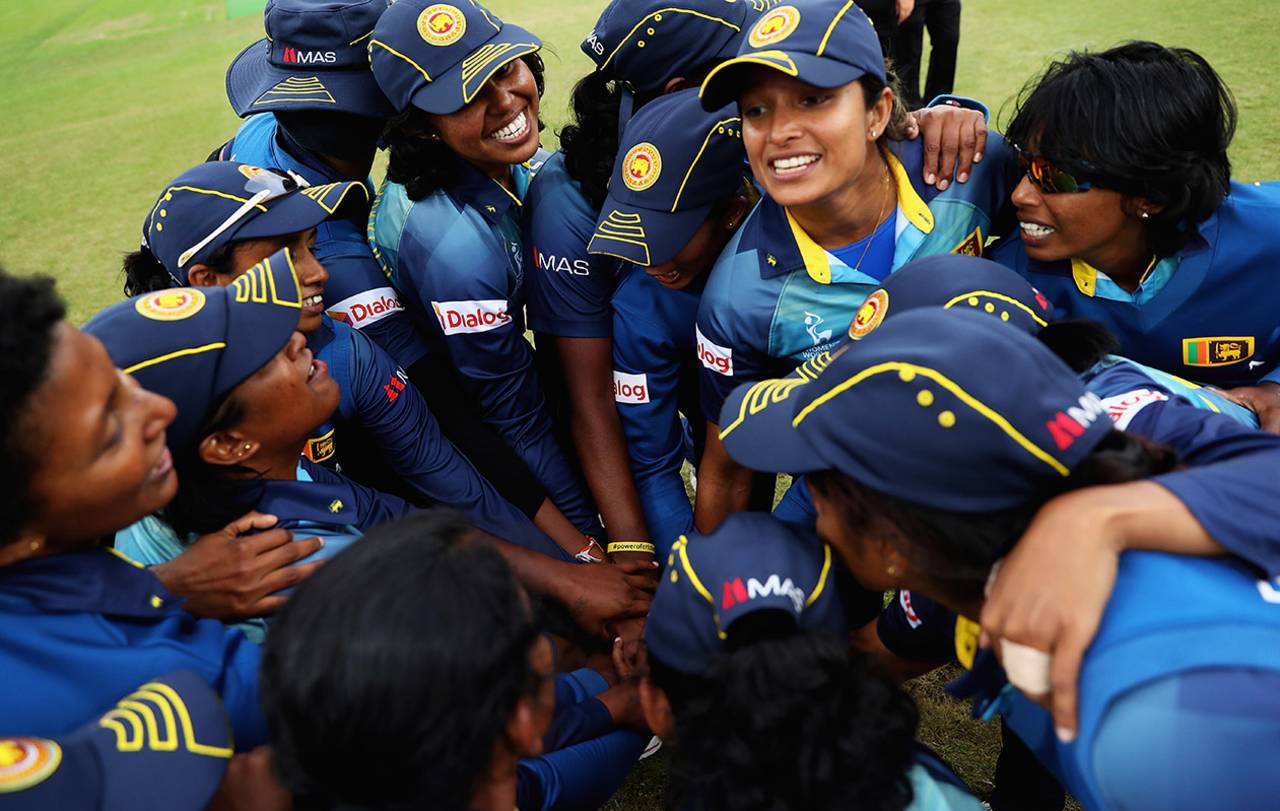 Sri Lanka women ended up on the right end of a thriller against Pakistan&nbsp;&nbsp;&bull;&nbsp;&nbsp;Getty Images/ICC