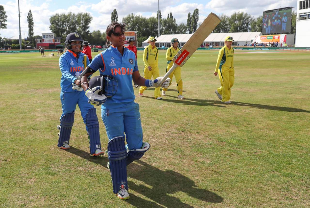 Harmanpreet Kaur was one of the heroes of India's memorable 2017 World Cup campaign&nbsp;&nbsp;&bull;&nbsp;&nbsp;IDI/Getty Images