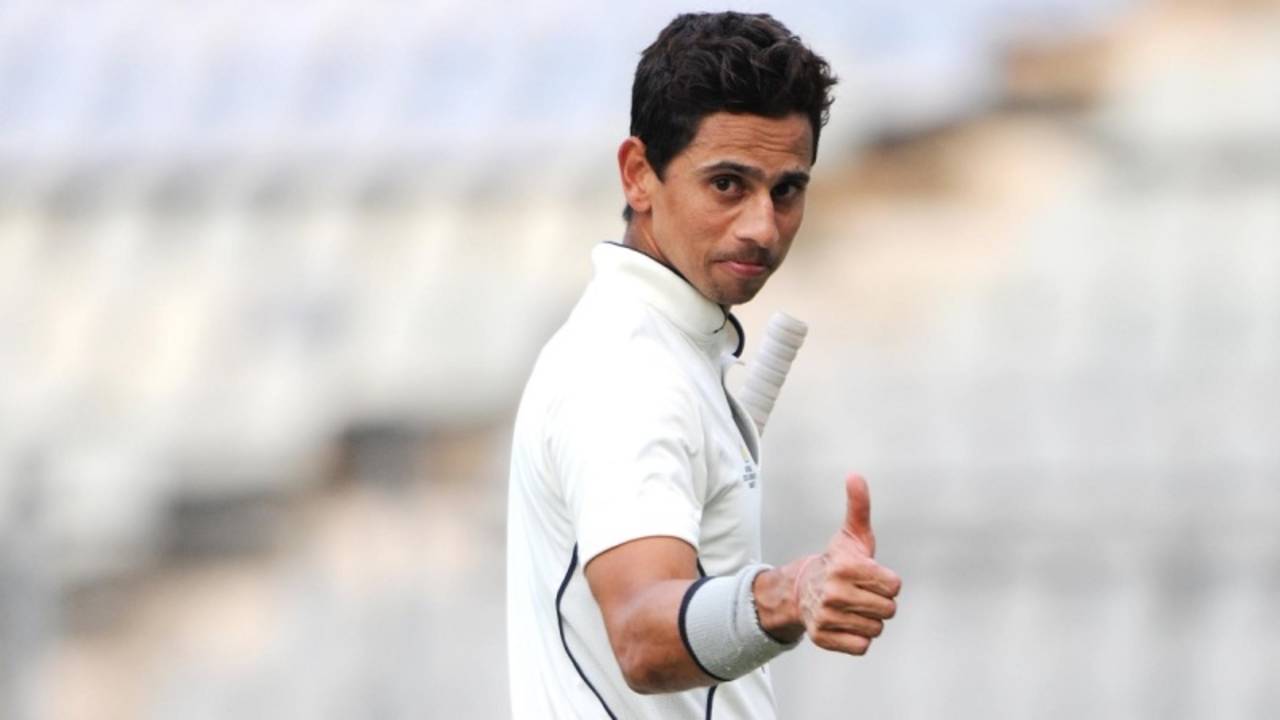 Siddhesh Lad's stickability denied Baroda, Mumbai v Baroda, Ranji Trophy 2017-18, Group C, 4th day, Mumbai, November 12, 2017