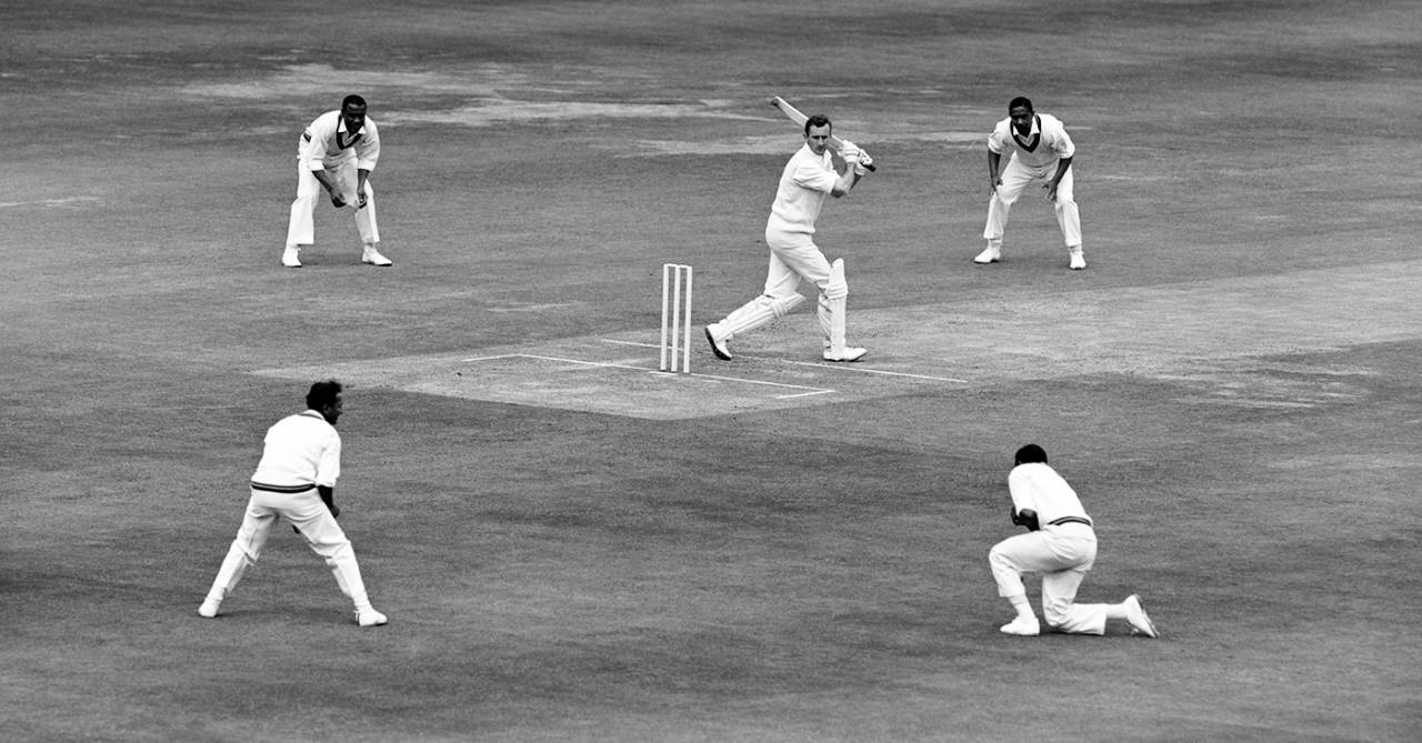 Ted Dexter made 70, England v West Indies, 2nd Test, Lord's, 2nd day, June 21, 1963