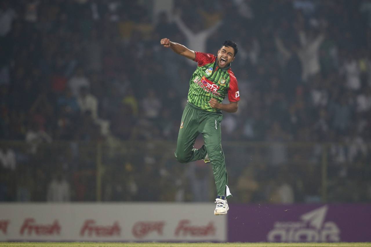 Abu Jayed takes flight on debut, Bangladesh v Sri Lanka, 2nd T20I, Sylhet