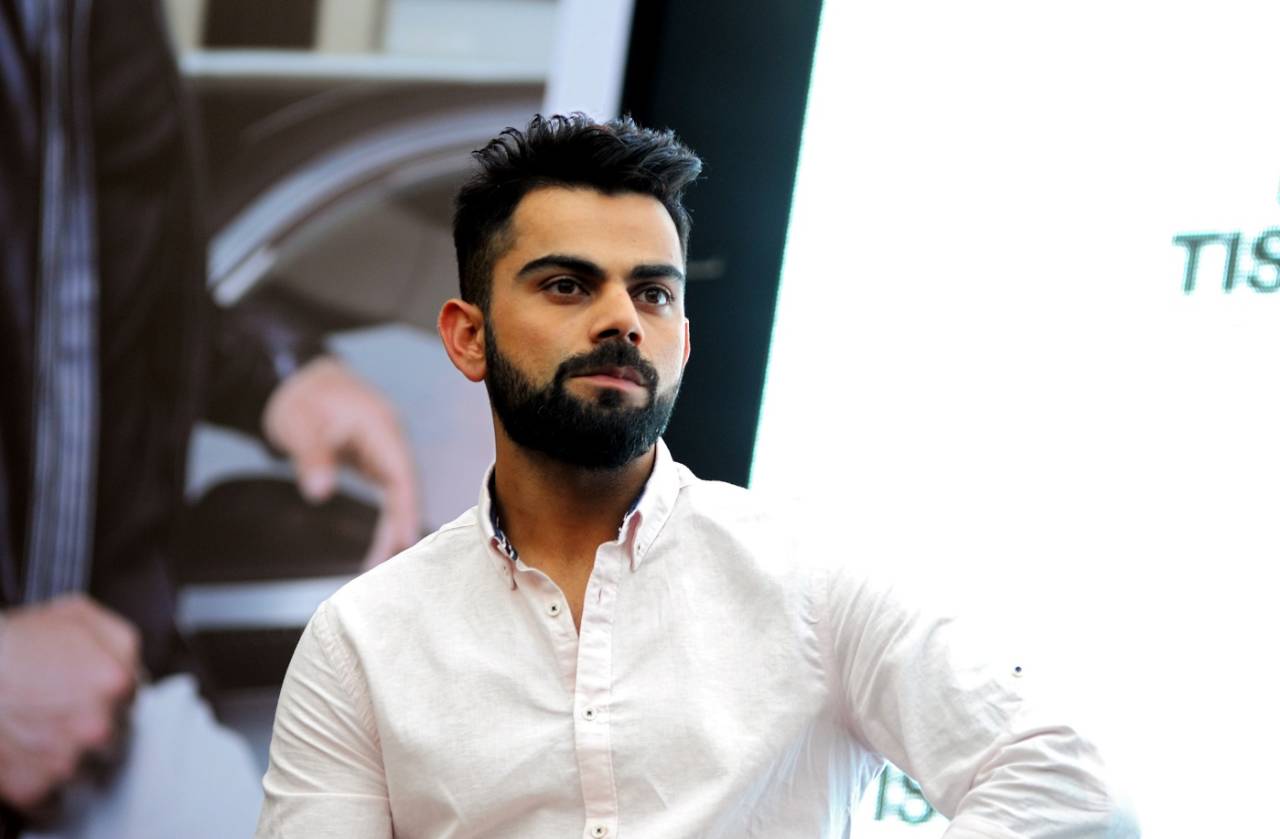 Virat Kohli attends a promotional event, Mumbai, March 13, 2017