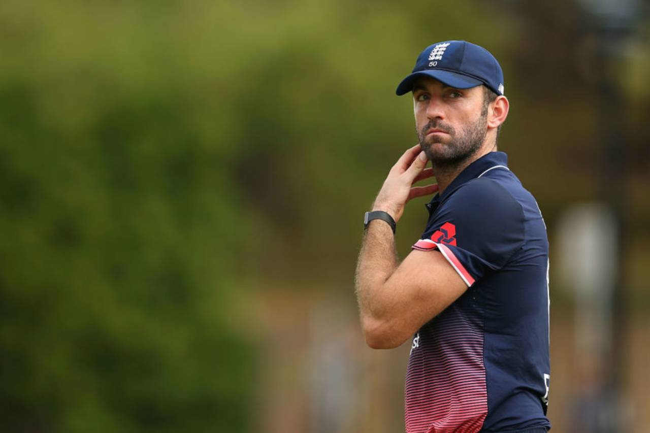 Liam Plunkett in the field for England against a Cricket Australia XI in Sydney, January 11, 2018