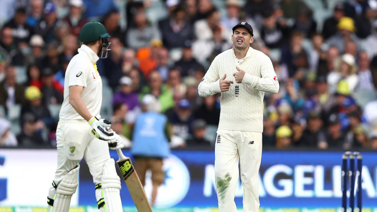 James Anderson and Steve Smith have words, Australia v England, 2nd Test, The Ashes 2017-18, 1st day, Adelaide, December 2, 2017
