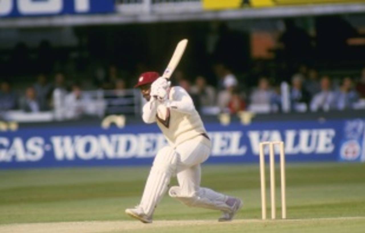 Gordon Greenidge on his way to 214*, England v West Indies, Lord's, July 3, 1984