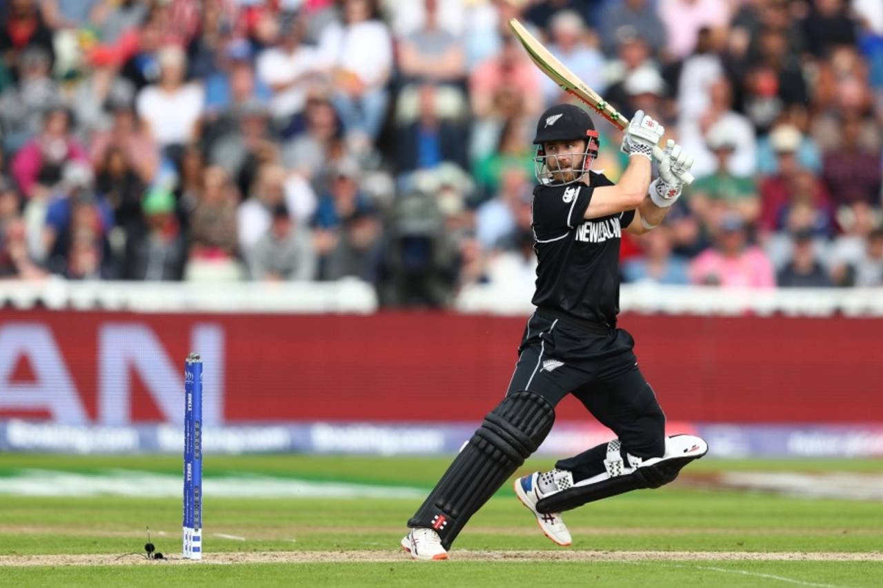 Kane Williamson struggled for placement at times, but it came good in the end