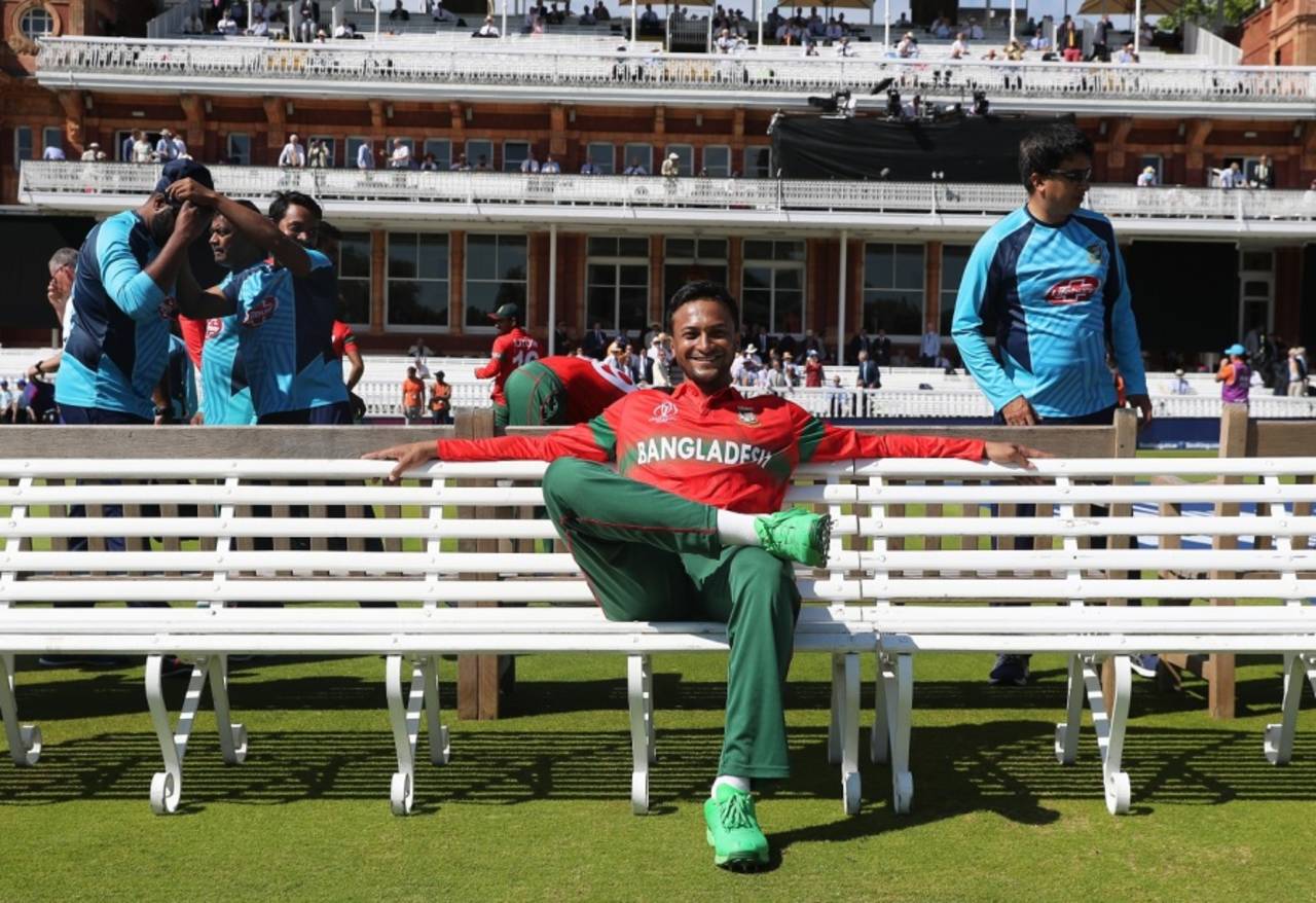 It's Shakib Al Hasan's world... or at least it's his World Cup, Bangladesh v Pakistan, World Cup 2019, Lord's, July 5, 2019