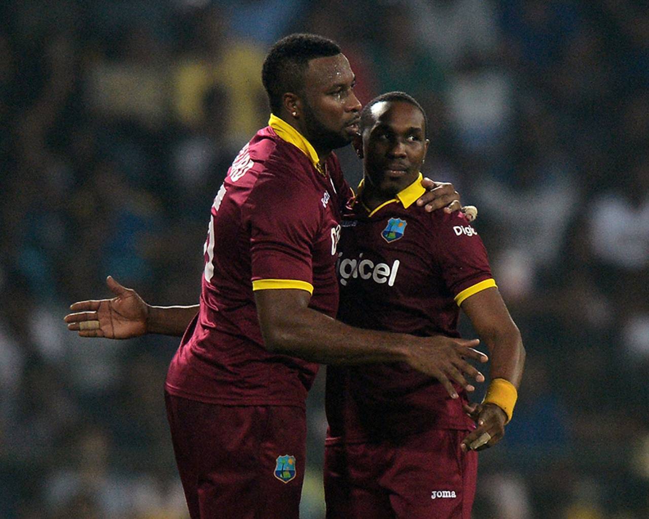 Last time West Indies had all of Kieron Pollard, Chris Gayle, Dwayne Bravo and Andre Russell playing the same T20I was in 2015&nbsp;&nbsp;&bull;&nbsp;&nbsp;AFP