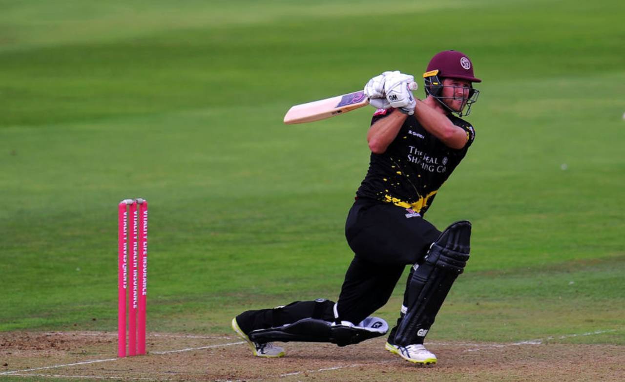 Corey Anderson's powerful hitting took Somerset to Finals Day in 2018&nbsp;&nbsp;&bull;&nbsp;&nbsp;Getty Images