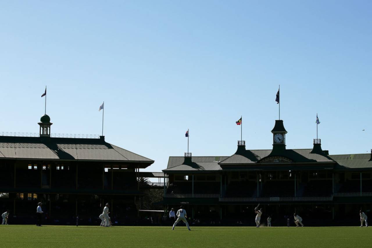 Wil Parker's first time on the SCG was to make his first-class debut&nbsp;&nbsp;&bull;&nbsp;&nbsp;Getty Images