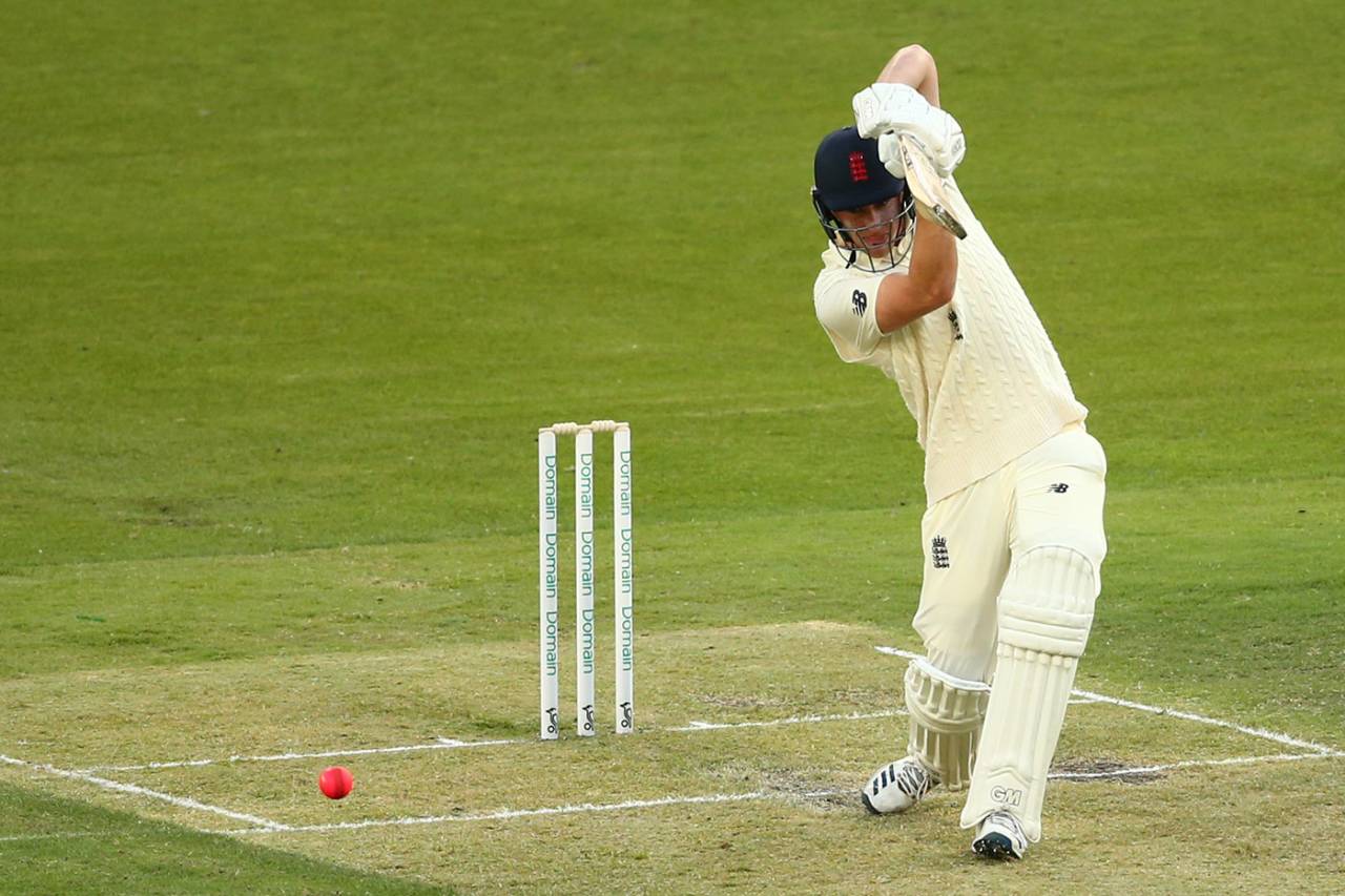 Dan Lawrence drives during an appearance for England Lions&nbsp;&nbsp;&bull;&nbsp;&nbsp;Getty Images