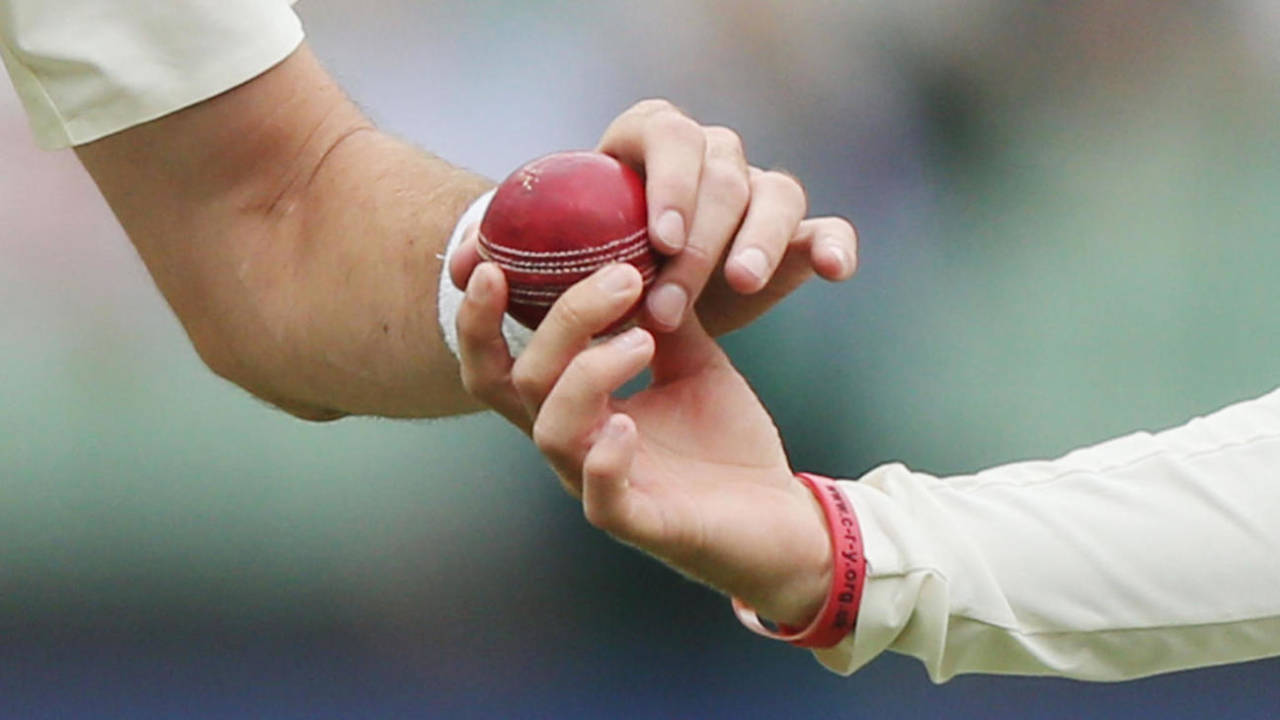The ball at the centre of the tampering allegations, Australia vs England, fourth Test, fourth day, December 29, 2017