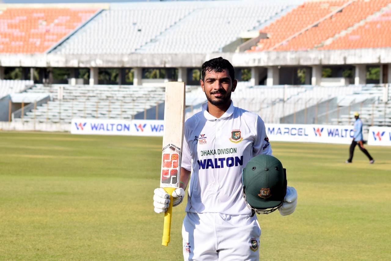Saif Hassan made his Test debut earlier this year on the back of strong domestic performances