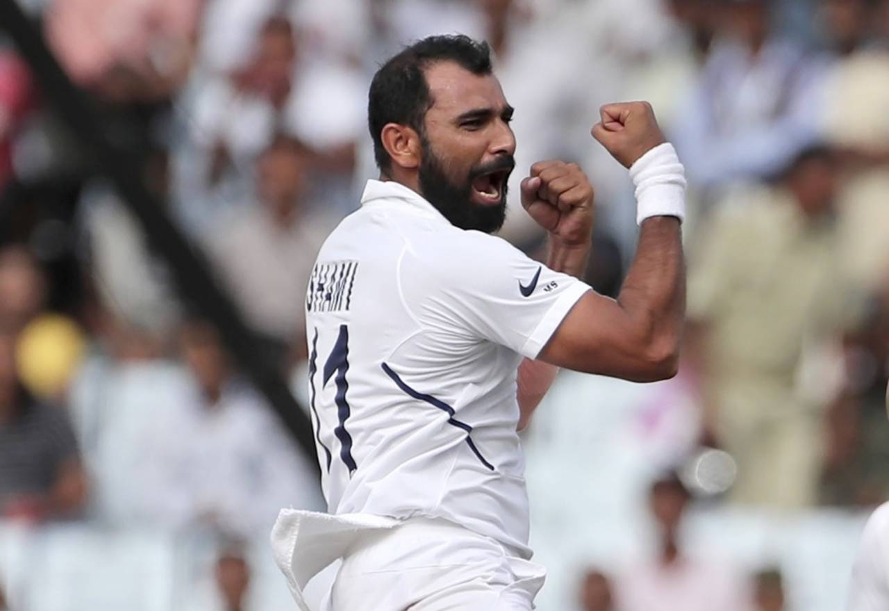 Mohammed Shami was part of the India Test attack that helped them to a 2-1 series win down under in 2018-19&nbsp;&nbsp;&bull;&nbsp;&nbsp;Associated Press