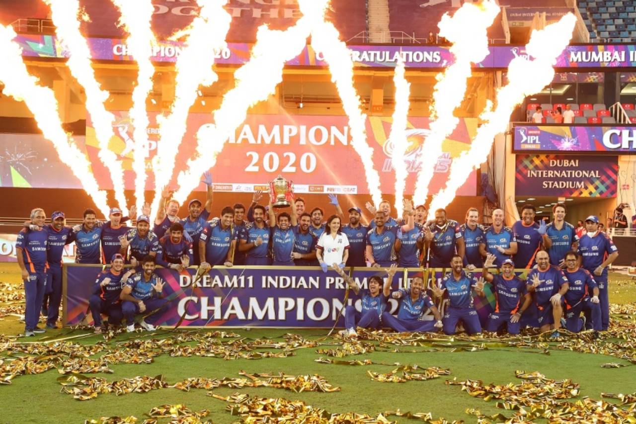 Mumbai Indians, IPL champions for a fifth time