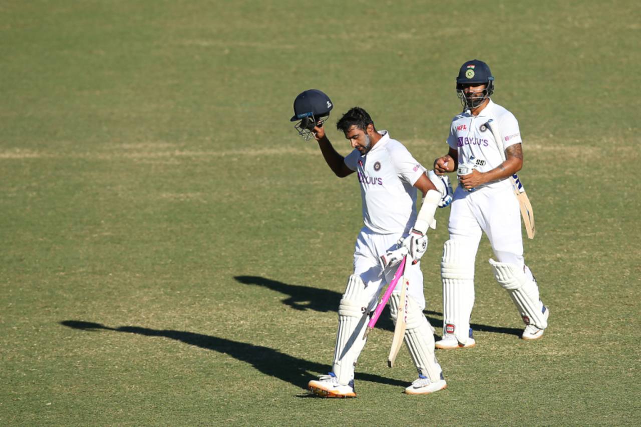 Job done: R Ashwin and Hanuma Vihari walk off, Australia vs India, 3rd Test, Sydney, 5th day, January 11, 2021