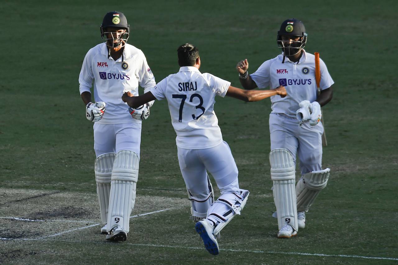 Saini, Siraj, Pant: three of the parts that made up India's whole&nbsp;&nbsp;&bull;&nbsp;&nbsp;Albert Perez/CA/Cricket Australia/Getty Images