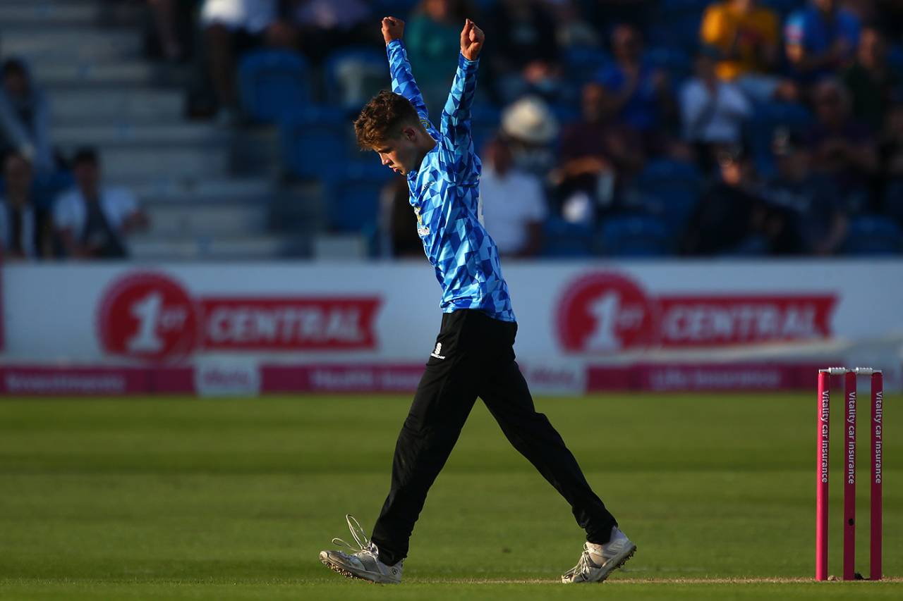 Teenager Archie Lenham was Player of the Match, Sussex vs Hampshire, Vitality Blast, Hove, June 12, 2021