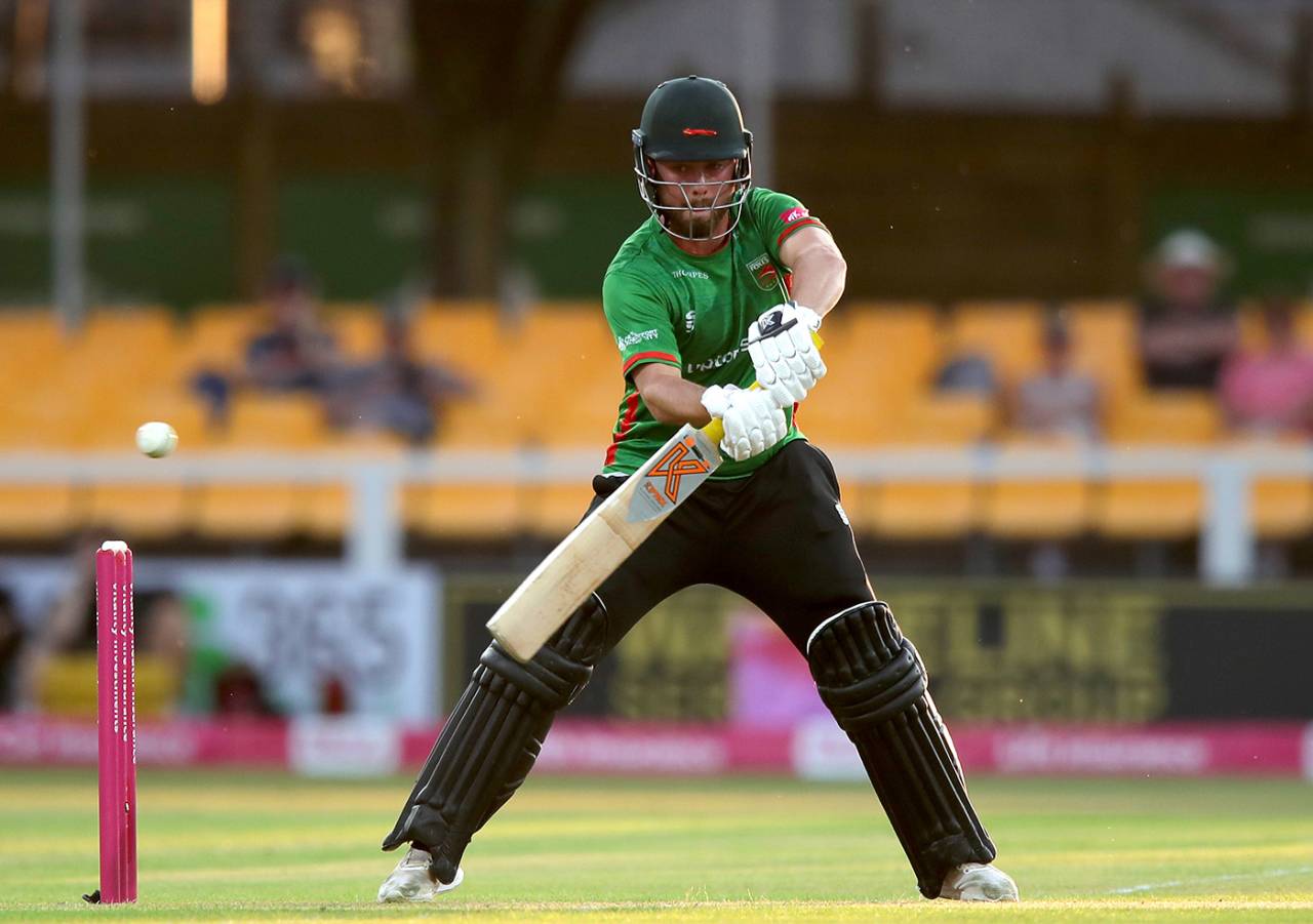 Scott Steel was signed by Leicestershire from Durham after impressing in white-ball, Leicestershire Foxes vs Birmingham Bears, Vitality Blast, Grace Road, June 16, 2021