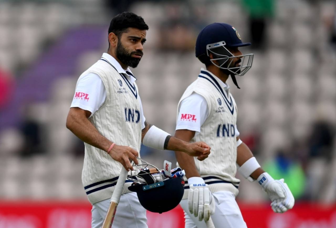 Virat Kohli and Ajinkya Rahane will want to make a statement with the bat during their third - and potentially final - tour of England&nbsp;&nbsp;&bull;&nbsp;&nbsp;ICC/Getty Images