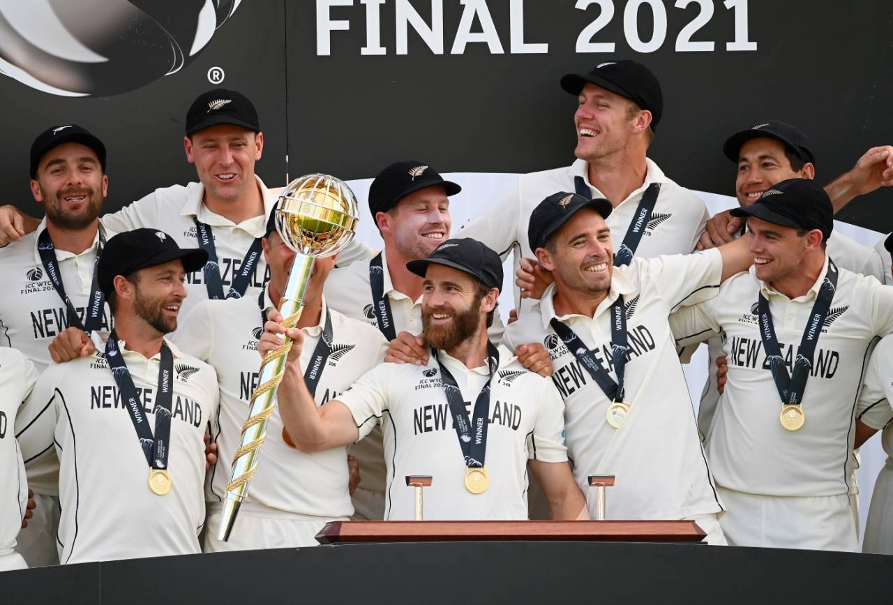 Kane Williamson led New Zealand to the World Test Championship title in 2021&nbsp;&nbsp;&bull;&nbsp;&nbsp;Getty Images