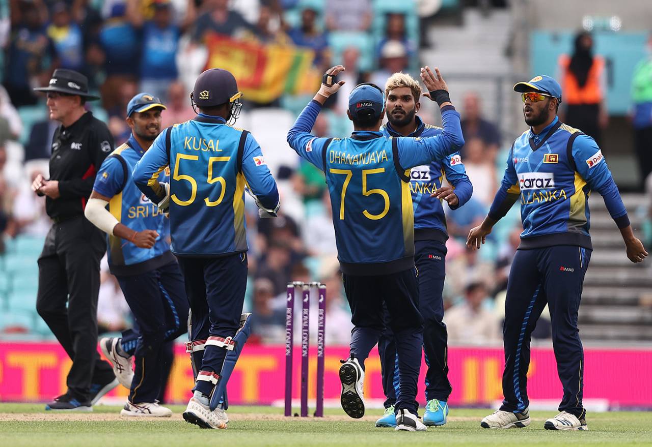 Wanindu Hasaranga dismissed Jonny Bairstow, England vs Sri Lanka, 2nd ODI, The Oval, July 1, 2021