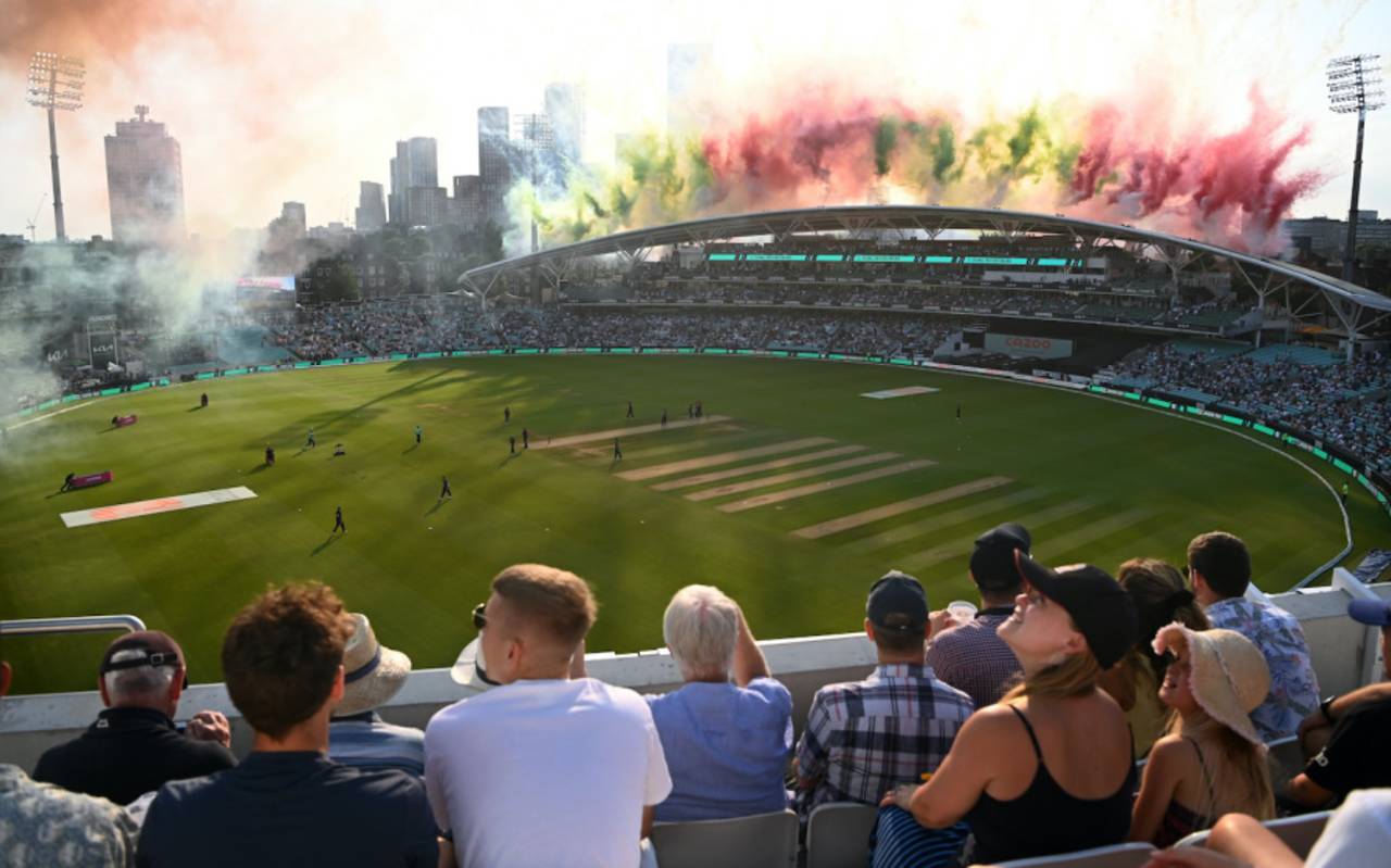Lights, camera, pyros: the Hundred wasn't holding back on the entertainment&nbsp;&nbsp;&bull;&nbsp;&nbsp;Getty Images