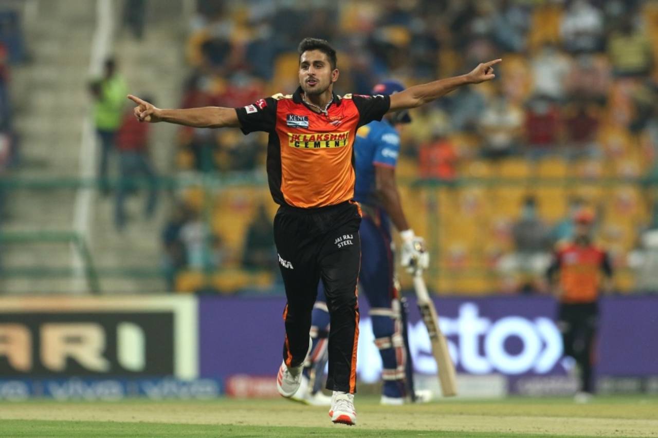 Malik bowled in Sunrisers Hyderabad' last three IPL games of the season, clocking speeds over 150kph&nbsp;&nbsp;&bull;&nbsp;&nbsp;BCCI