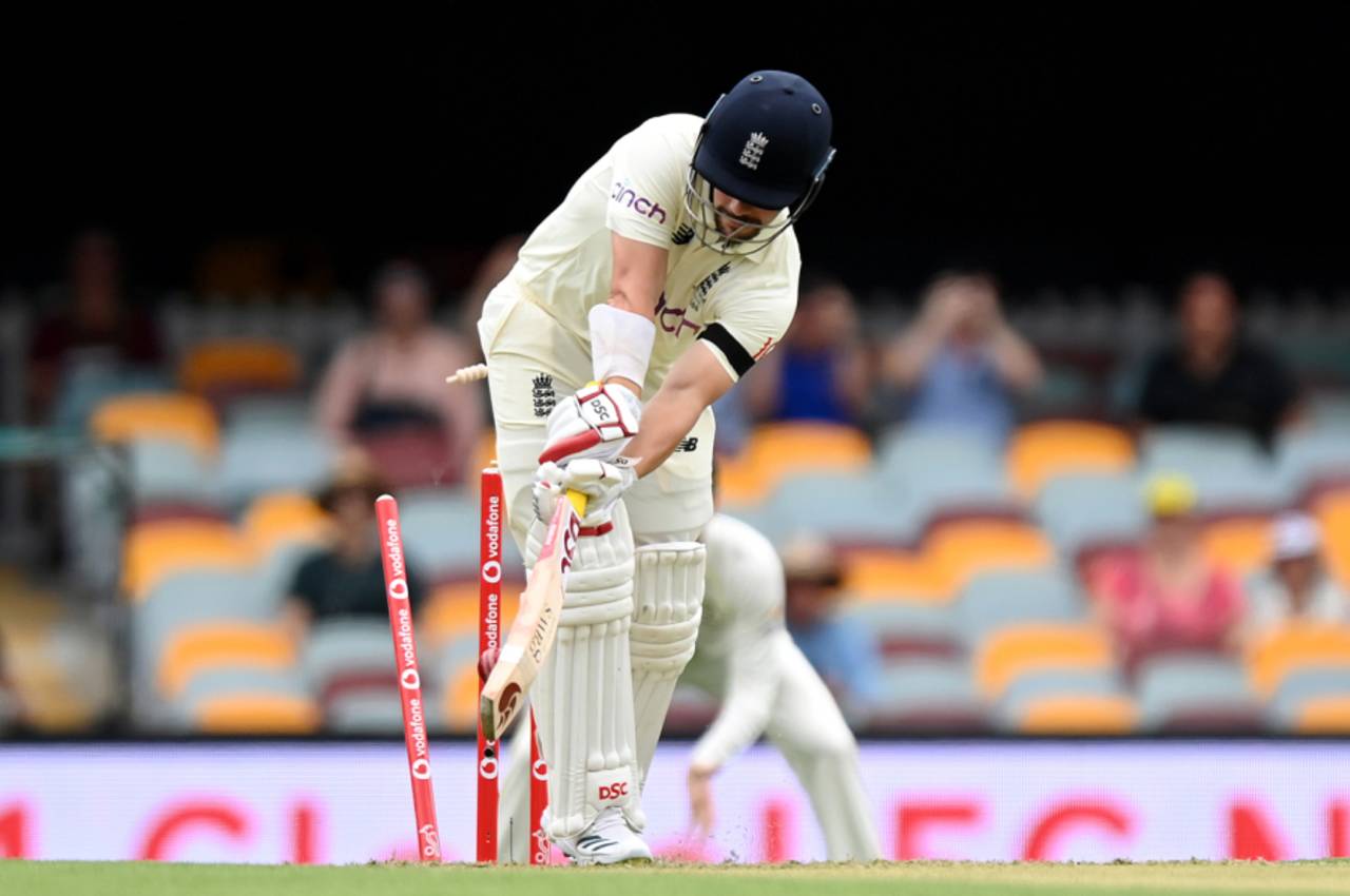 Rory Burns was bowled leg stump first ball, Australia vs England, The Ashes, 1st Test, Day 1, The Gabba, Brisbane, December 8, 2021
