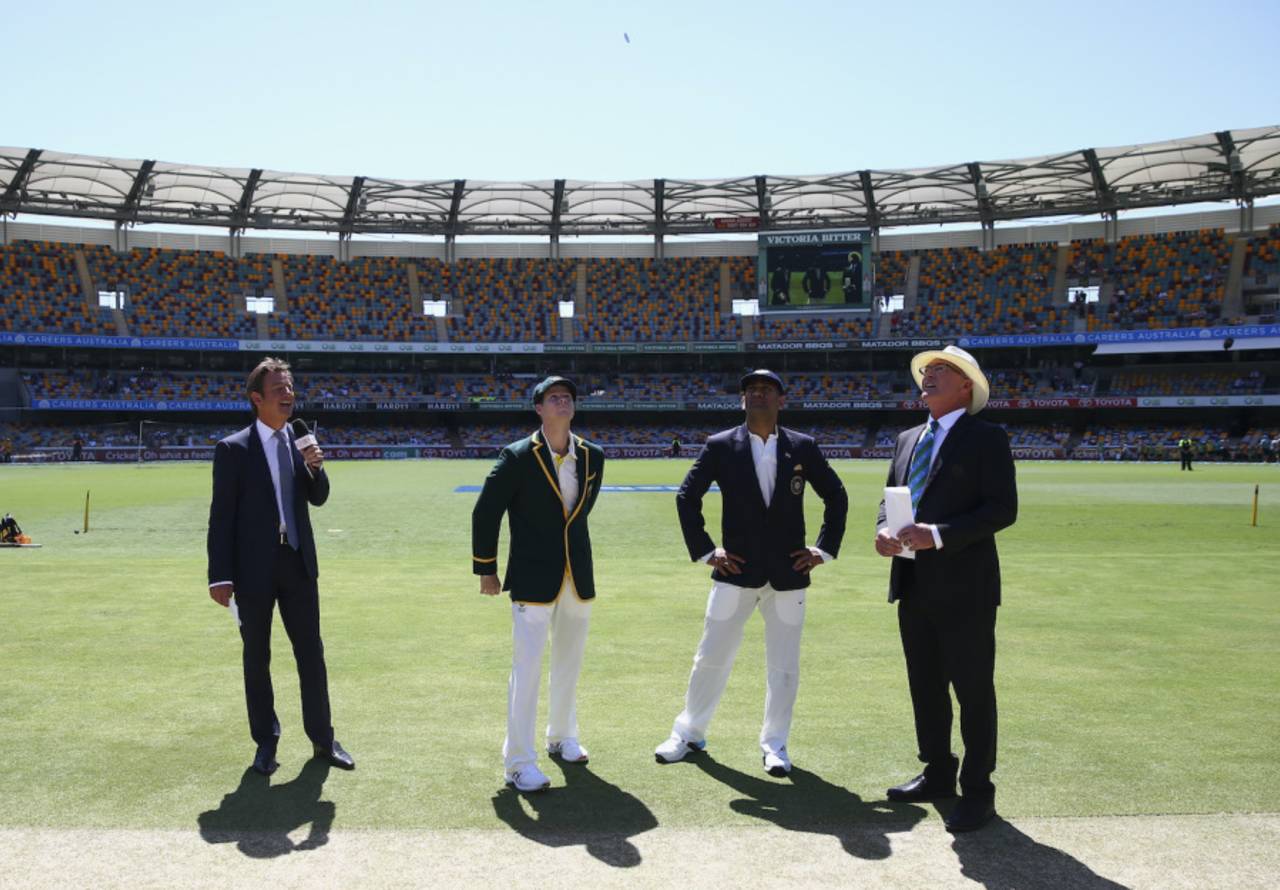 On India's 2014-15 tour of Australia, Michael Clarke, Steven Smith, Virat Kohli and MS Dhoni captained&nbsp;&nbsp;&bull;&nbsp;&nbsp;Ryan Pierse/Cricket Australia/Getty Images