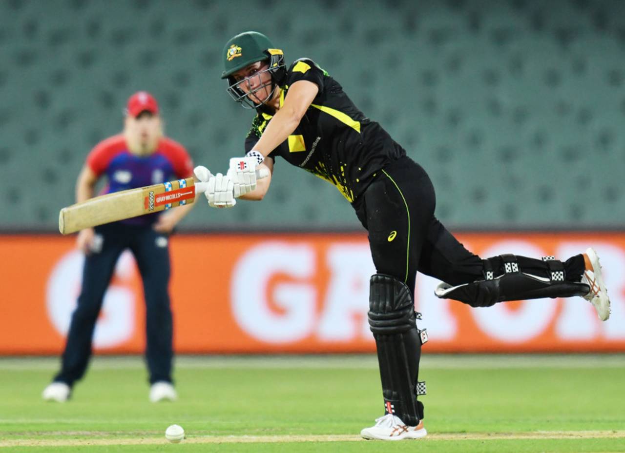 Big TMac: Tahlia McGrath's 91 not out off 49 balls headlined Australia's record chase of 170 against England&nbsp;&nbsp;&bull;&nbsp;&nbsp;Getty Images