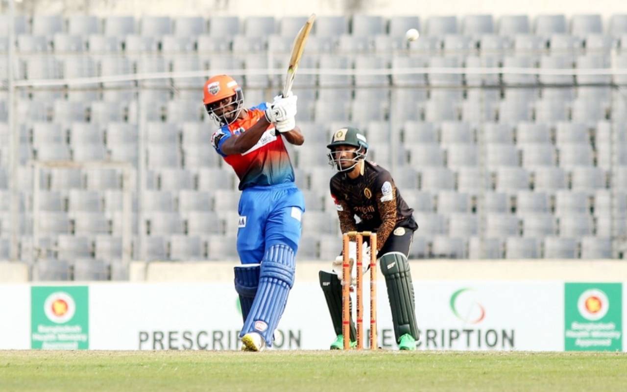 Andre Fletcher scored an unbeaten 71, Khulna Tigers vs Sylhet Sunrisers, BPL 2022, Mirpur, February 3, 2022