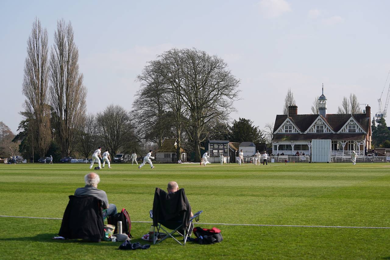 The view from the boundary at The Parks&nbsp;&nbsp;&bull;&nbsp;&nbsp;PA Images via Getty Images
