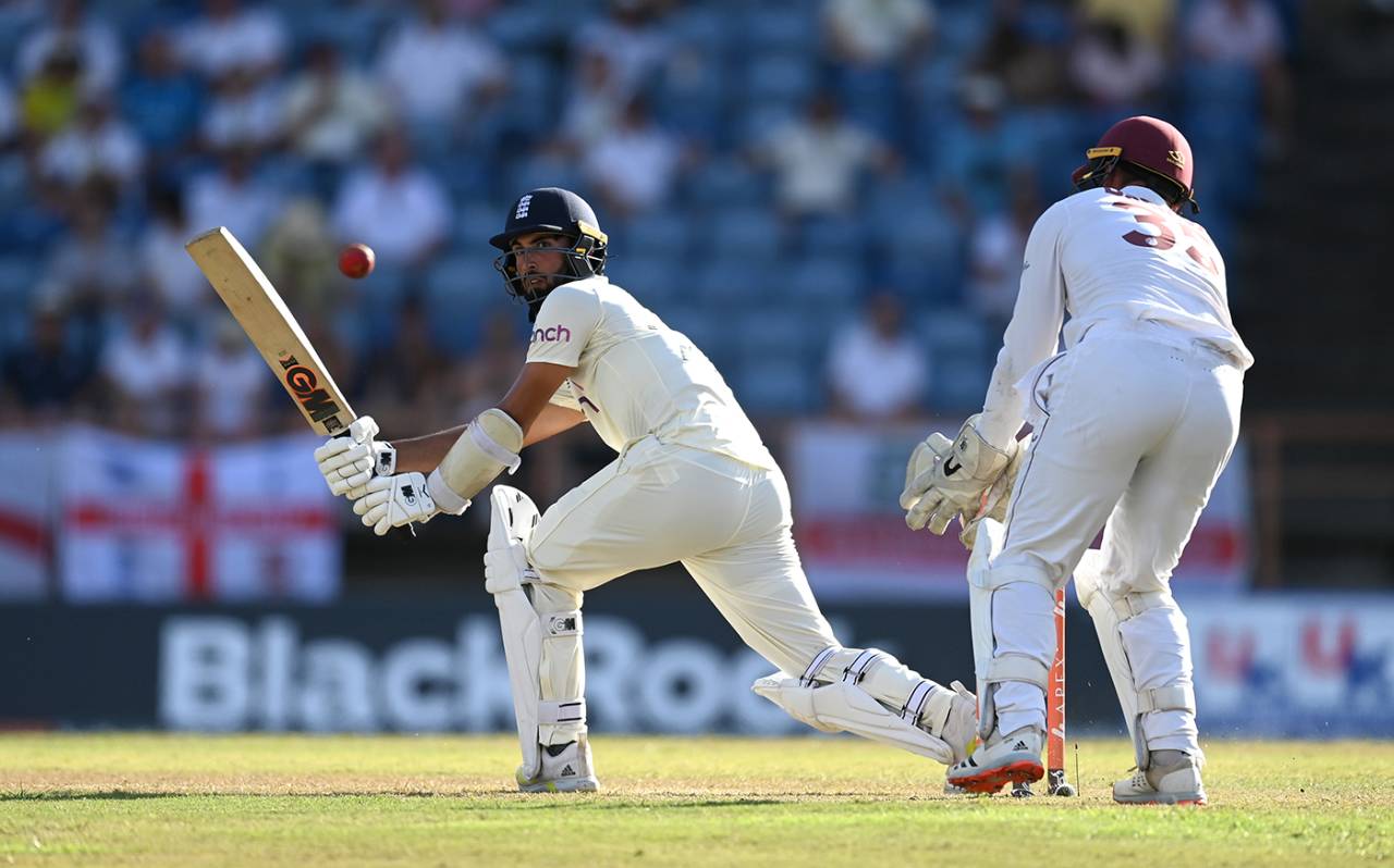 Saqib Mahmood produced unexpected resistance from No. 11&nbsp;&nbsp;&bull;&nbsp;&nbsp;Getty Images