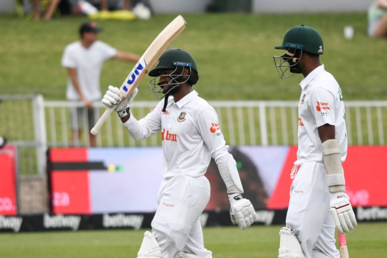 Mahmudul Hasan Joy was last man out for 137, South Africa vs Bangladesh, 1st Test, Durban, 3rd day, April 2, 2022