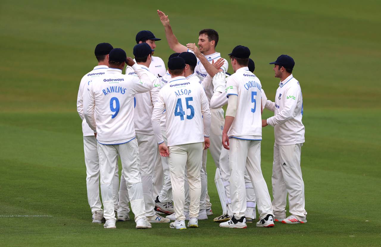 Steven Finn claimed his first wickets in a Sussex shirt, Sussex vs Nottinghamshire, LV= Insurance Championship, Division Two, Hove, April 8, 2022