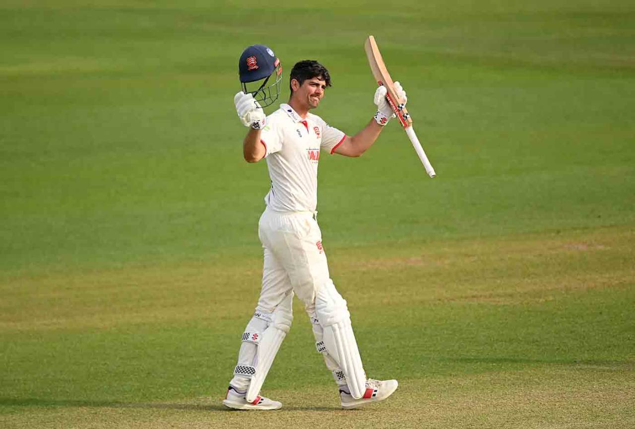 Alastair Cook made yet another first-class hundred, Essex vs Yorkshire, LV= Insurance Championship, Division One, Chelmsford, 1st day, May 5, 2022