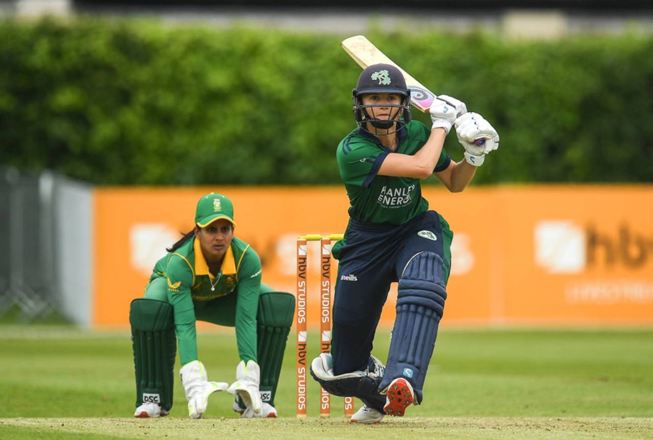 Ireland captain Gaby Lewis made 59, Ireland vs South Africa, 2nd women's ODI, Dublin, June 14, 2022