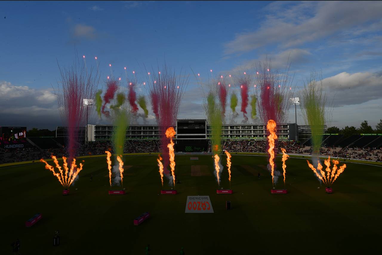 Fireworks greeted the start of the Hundred season&nbsp;&nbsp;&bull;&nbsp;&nbsp;ECB/Getty Images