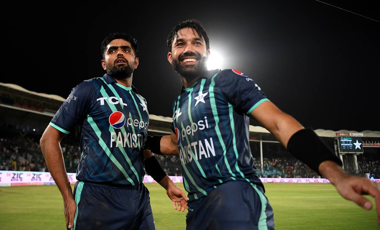 Babar Azam and Mohammad Rizwan pulled off a T20 record chase, Pakistan vs England, 2nd T20I, Karachi, September 22, 2022
