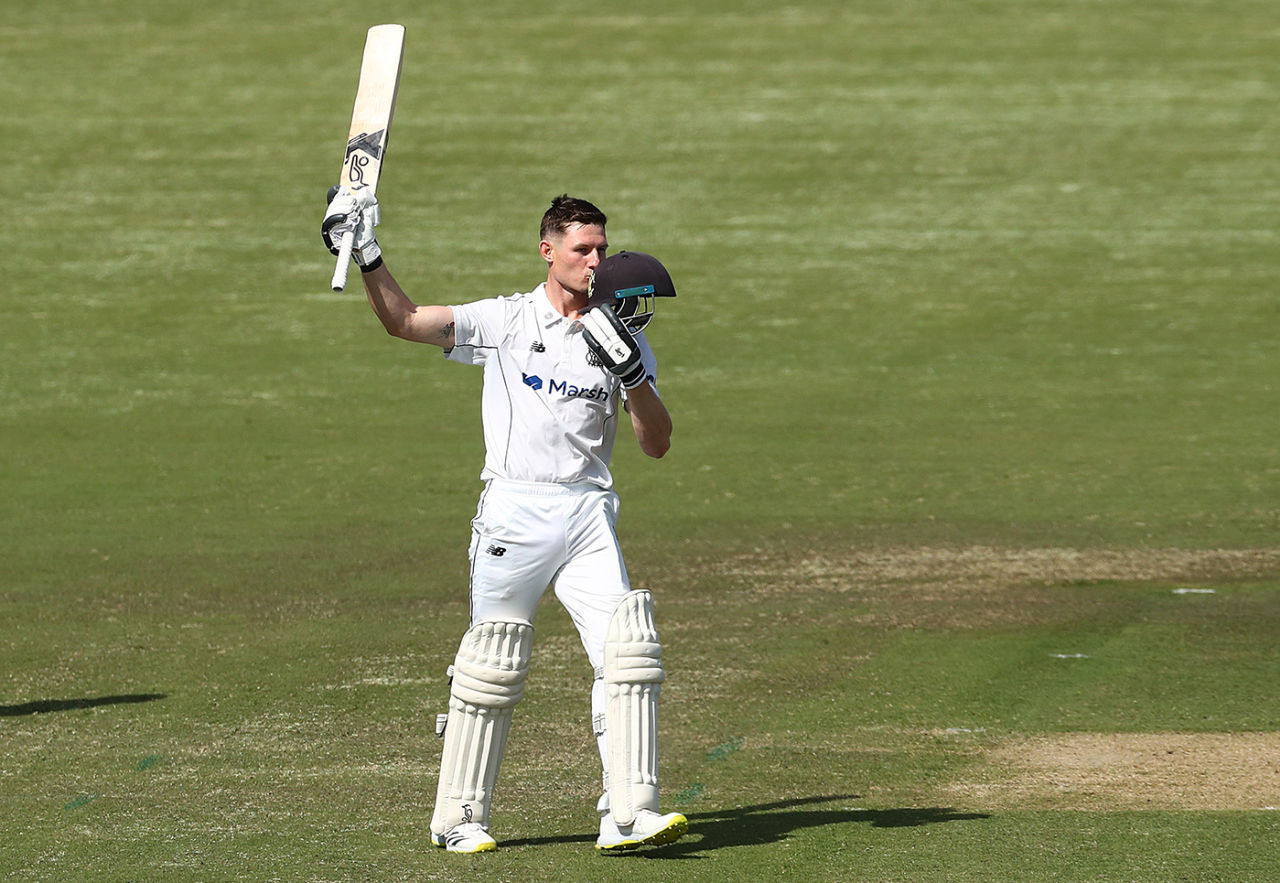 Cameron Bancroft made his 20th first-class century, Victoria vs Western Australia, Sheffield Shield, Junction Oval, October 17, 2022