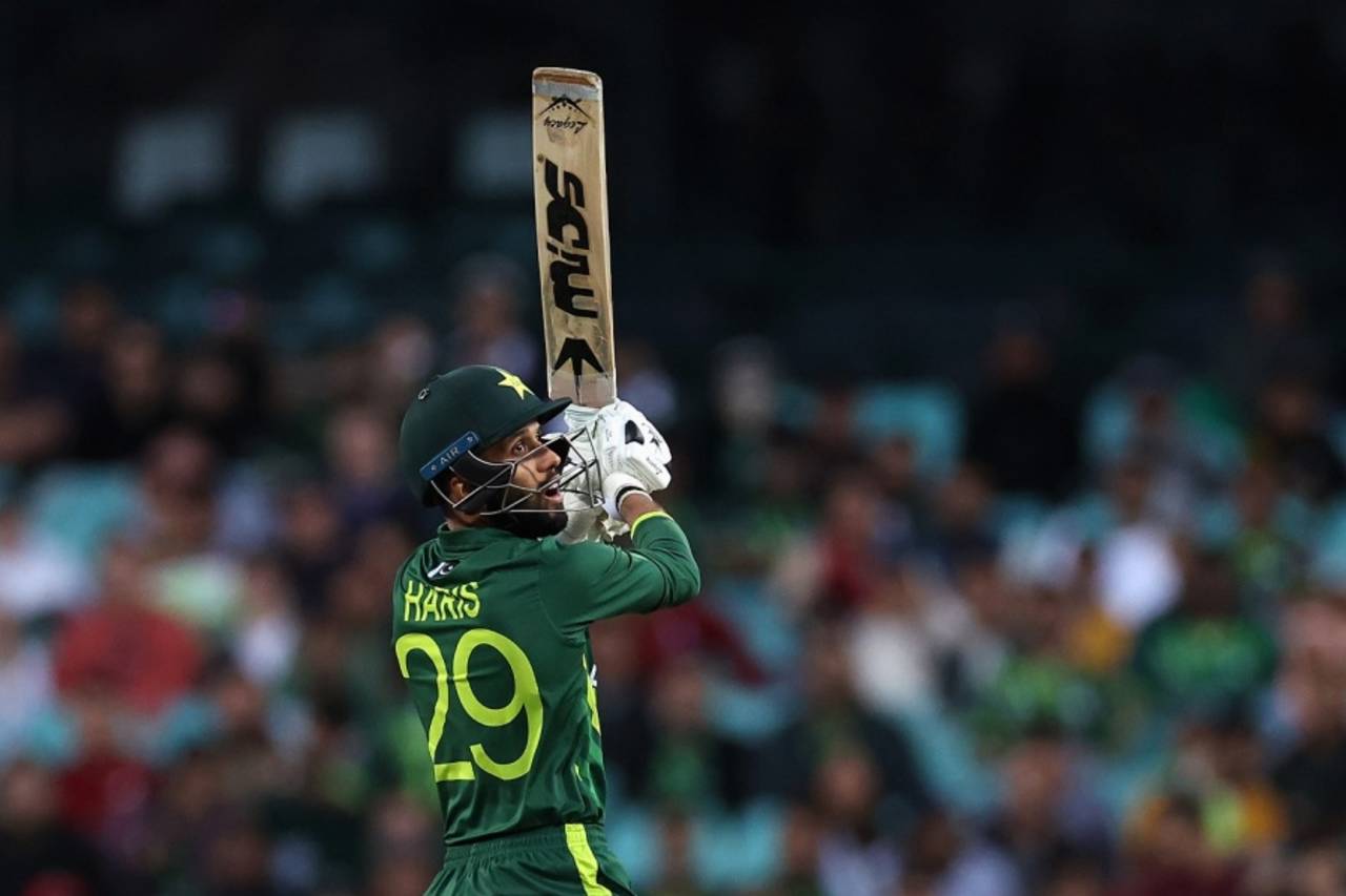 Mohammad Haris was up and running from the get-go, Pakistan vs South Africa, ICC Men's T20 World Cup 2022, Sydney, November 3, 2022