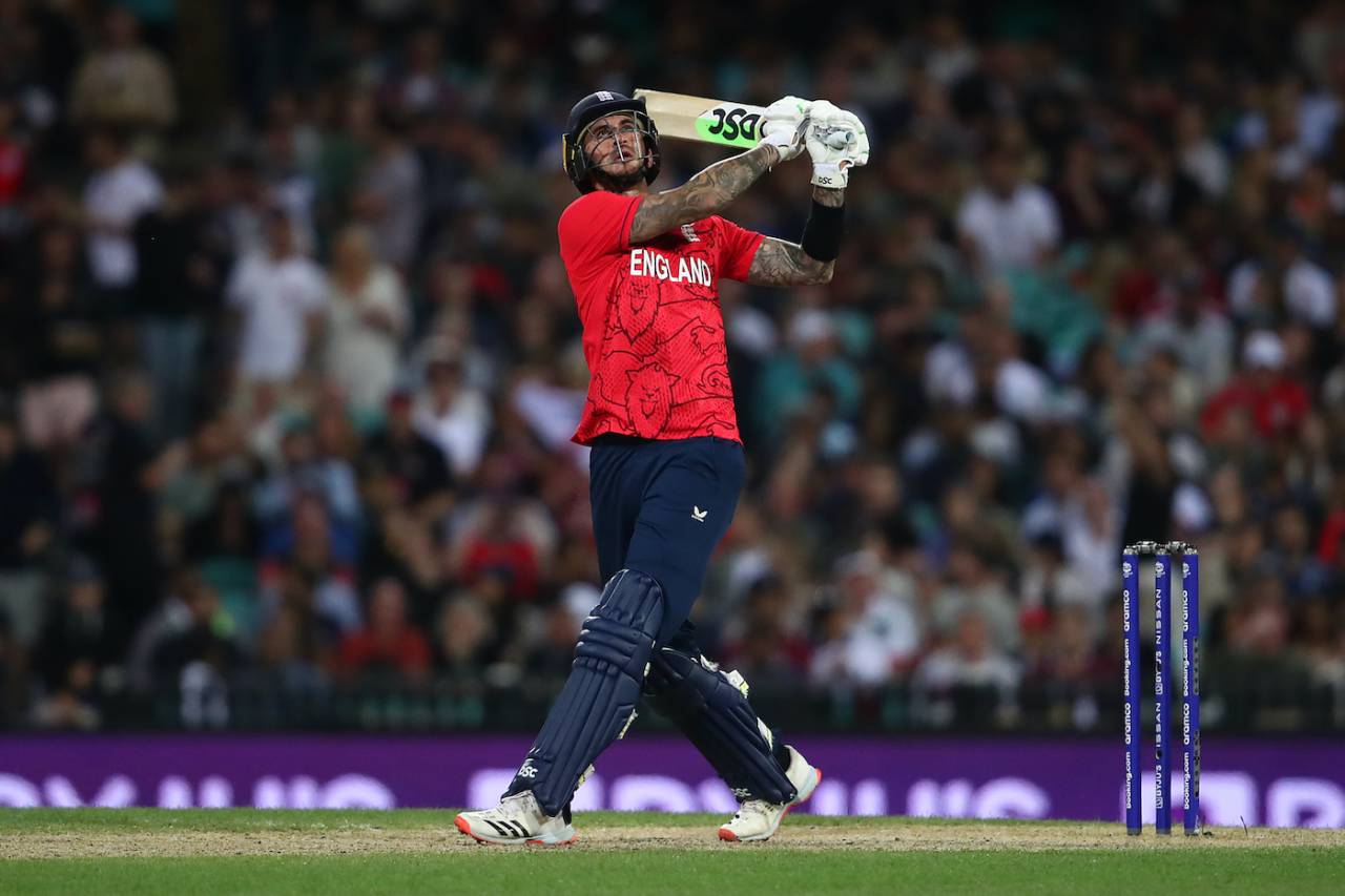 Alex Hales' charge gave England a lucrative powerplay, England vs Sri Lanka, ICC Men's T20 World Cup 2022, Sydney, November 5, 2022
