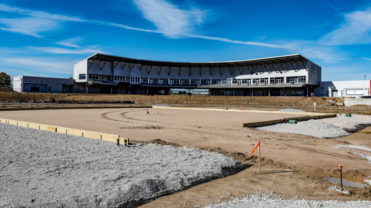 Renovation work is being carried out at the former Airhogs Stadium